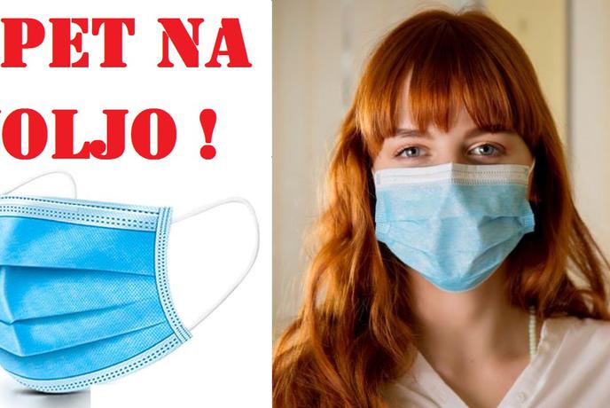 Oglasno sporočilo: Zaščitne maske za državljane končno na voljo!