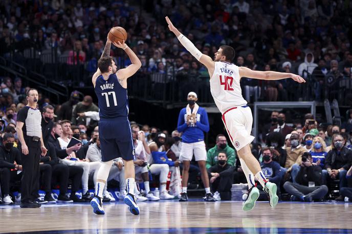 Dončič Dallas Clippers | Luka Dončić je dal na drugi tekmi proti Los Angeles Clippersom 45 točk. | Foto Reuters