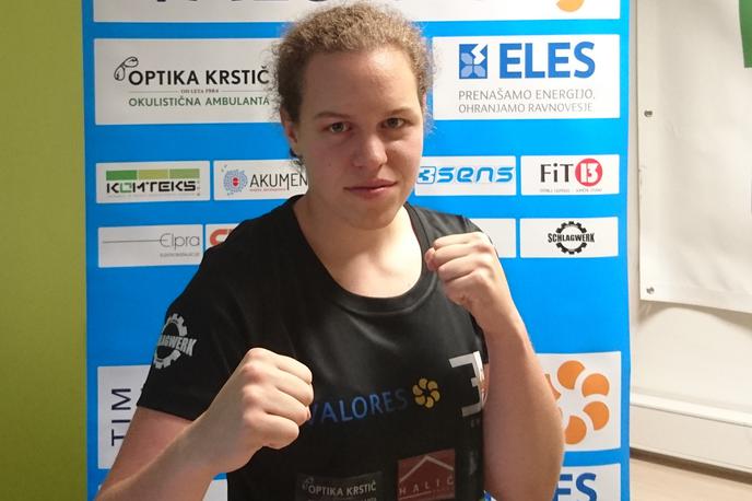 Ema Kozin | Slovenska boksarka Ema Kozin je svetovna prvakinja v supersrednji kategoriji po verzijah WBA in WIBA. | Foto Simon Kavčič