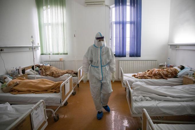 Bolnišnica v Beogradu | Foto: Reuters