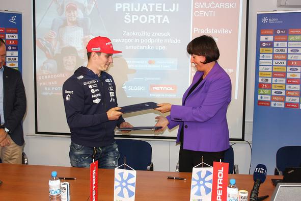 Petrol podaljšal sodelovanje z Žanom Kranjcem, zaživela tudi akcija “Smučarski centi"