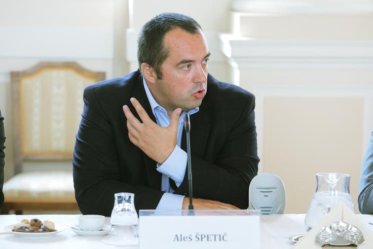 "Najbolj neverjetno je, da kljub opozorilom sprememb praktično ni. In zato na leto povprečno sto milijonov evrov, ki bi lahko prišli v Slovenijo, odide drugam, v rokah mladih Slovencev, ki gredo z njimi," trdi podjetnik Aleš Špetič. | Foto: STA ,