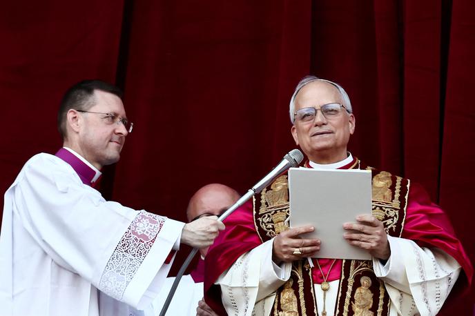 novi papež Leon XIV. | Ljudje so dočakali razglasitev novega papeža. | Foto Guliverimage