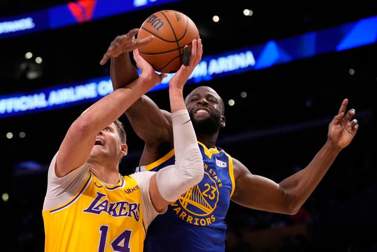 Walker Kessler je po Dončićevi asistenci dosegel prvi koš Lakersov v novi sezoni. | Foto: Guliverimage
