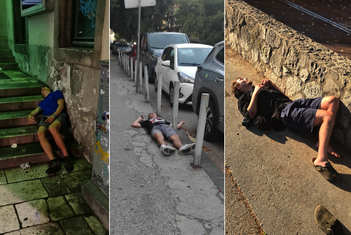 Šokantni prizori s hrvaške obale: "Ležijo kot mrtveci. Brez besed smo."