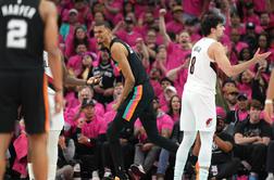 Detroit doživel šok, Wembanyama navdušil ob debiju