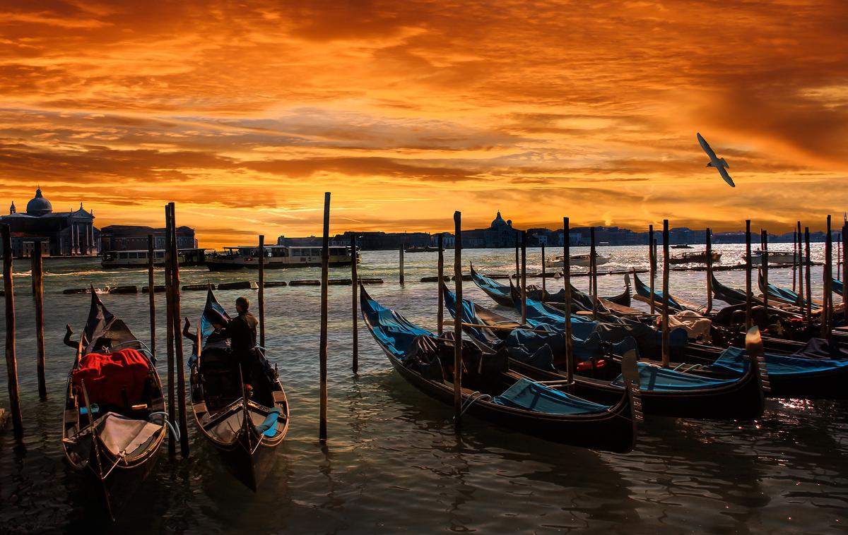 Benetke | Italijanska nevladna organizacija Italia Nostra je leta 2016 ocenila, da Benetke vsako leto obišče 30 milijonov ljudi oz. več kot 82.000 na dan. | Foto Pixabay