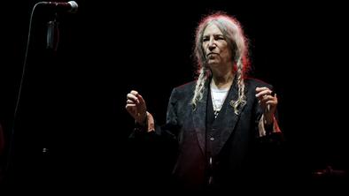 Glasbena ikona Patti Smith na beneškem Trgu svetega Marka