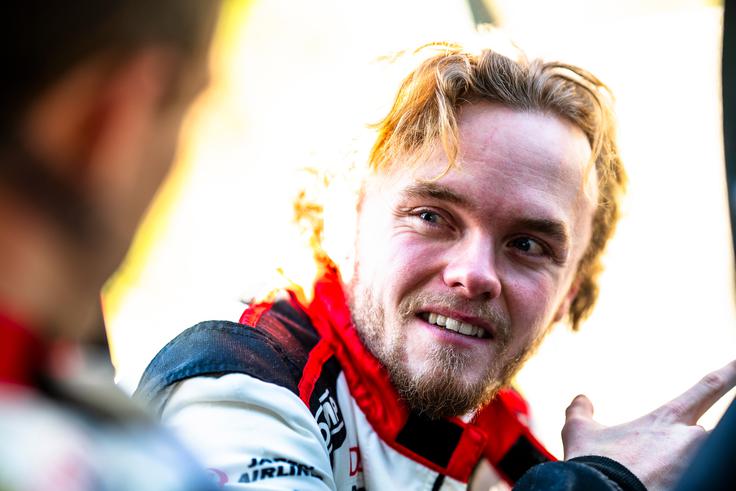 Oliver Solberg (Toyota) je letos z zmago v Monte Carlu najbolje začel novo sezono svetovnega prvenstva v reliju. | Foto: Red Bull