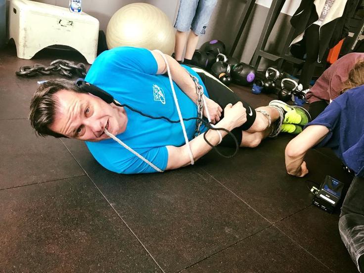 Rado rad nasmeji obiskovalce fitnesa. | Foto: 