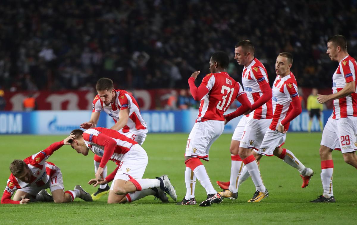 Crvena zvezda | Nogometaši beograjske Crvene zvezde so prvič v zadnjih 12 letih ubranili naslov državnega prvaka Srbije.  | Foto Reuters