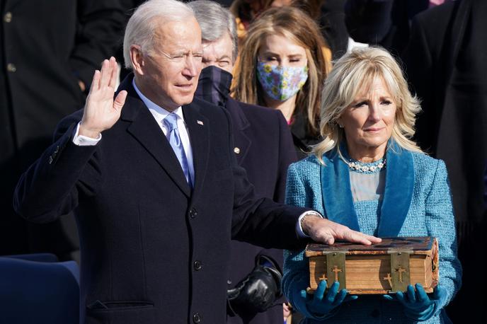 Inavguracija Joeja Bidna | Joe Biden je zaprisegel kot novi 46. ameriški predsednik. | Foto Reuters