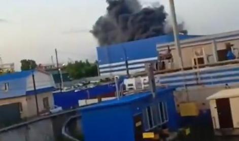 Ukrajinci zadeli pomembno letališče v Rusiji #video