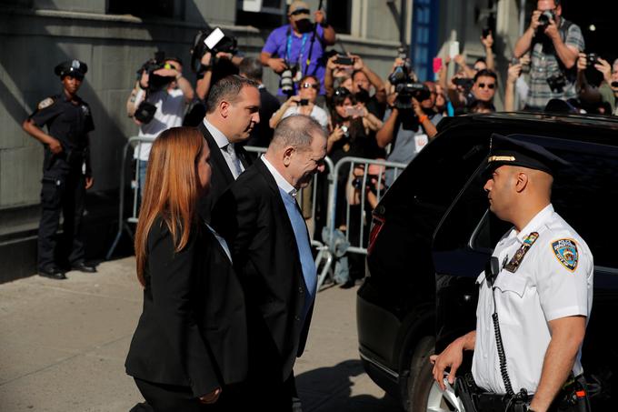O preiskavi zoper Harveyja Weinsteina razmišljajo tudi v Los Angelesu, preiskava zoper producenta pa že poteka tudi v Londonu. | Foto: Reuters
