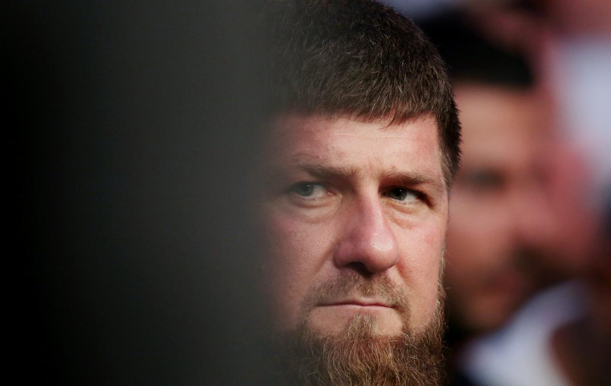 Ramzan Kadirov | Kadirovi čečenski džihadisti se v vojni v Ukrajini borijo na strani Rusije. | Foto Reuters