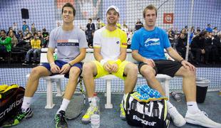 Slovensko čast rešuje Aljaž Bedene, preostala dva na bolniški