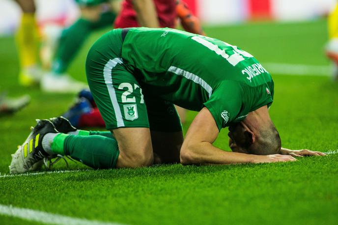 NK Olimpija NK Domžale Prva liga Telekom Slovenije | Olimpija se v zadnjem času spopada s številnimi težavami. | Foto Grega Valančič/Sportida