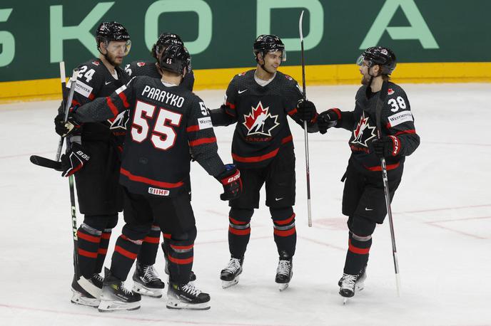 Kanada Hokej | Branilci naslova Kanadčani so se uvrstili med štiri najboljše. | Foto Reuters