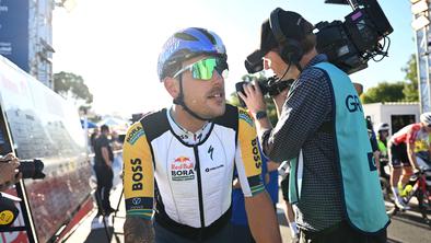 Welsford zmagovalec prve etape tam spodaj, Glivar 70.