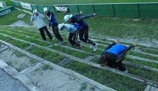 Skakalci intenzivno trenirajo, Zupan optimističen