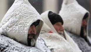 V Moskvi prvi smrtni žrtvi zaradi mraza