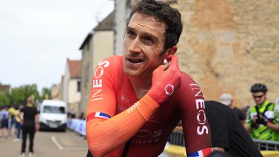 Geraint Thomas kritičen do ekipe glede škandala s slovenskim maserjem