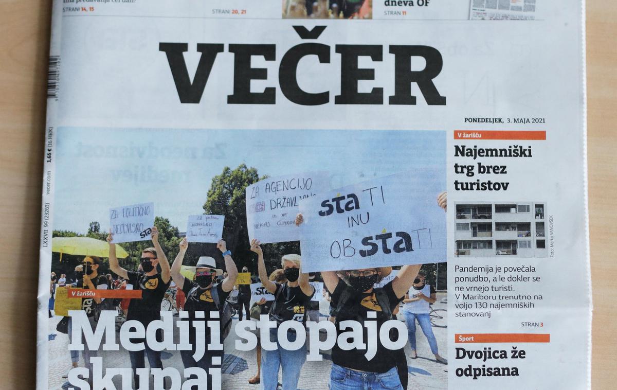 Večer mediji | Foto STA