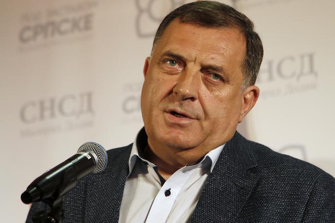 Milorad Dodik | ZDA so že leta 2022 uvedle sankcije proti Dodiku, češ da s svojimi odcepitvenimi potezami ogroža krhki daytonski mirovni sporazum. | Foto Guliverimage