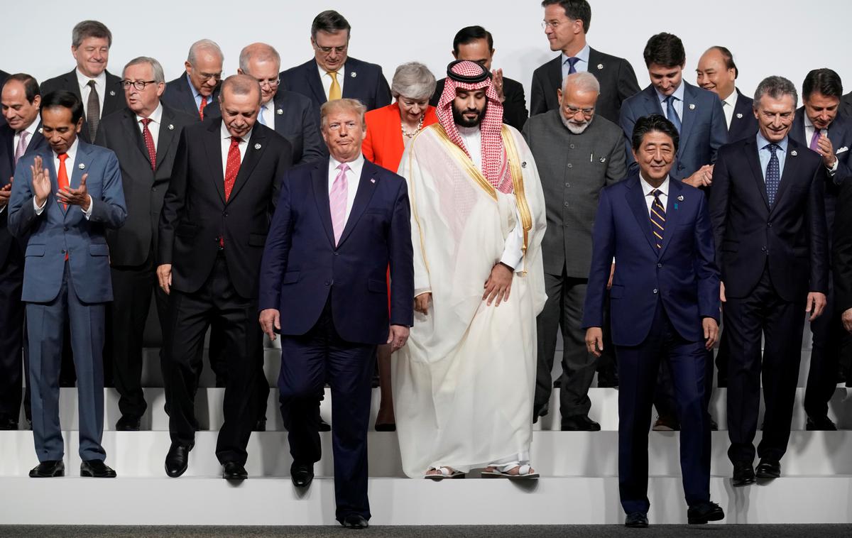 G20 na Japonskem | ZDA so na vrhu G20 v japonski Osaki spet poudarile, da bodo izstopile iz pariškega podnebnega dogovora. | Foto Reuters