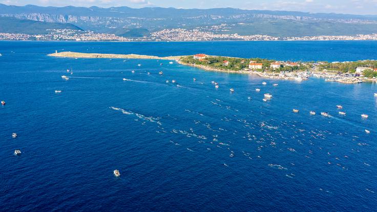 plavalni maraton Šilo - Crikvenica | Foto: TZG Crikvenica