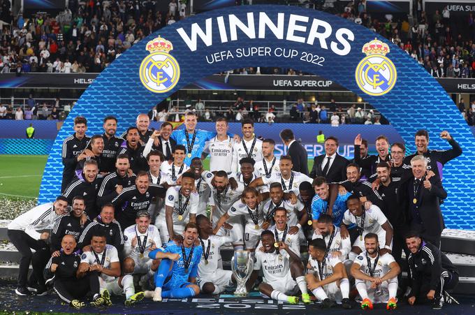Aktualni evropski prvak Real Madrid je v tej sezoni že osvojil naslov evropskega superpokala. | Foto: Reuters