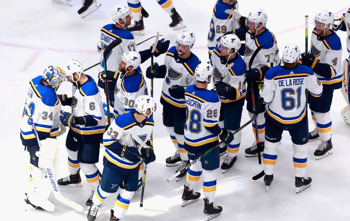St. Louis Blues | Si bodo hokejisti Tampa Bay Lightning priigrali zaključni plošček? | Foto Gulliver/Getty Images