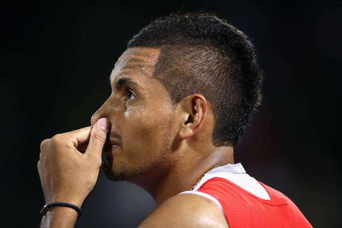 Nick Kyrgios na igrišču težko nadzoruje svoja čustva. | Foto: 