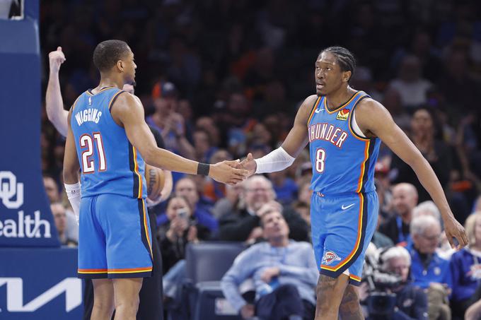 Oklahoma City Thunder ima samo 11 porazov. | Foto: Reuters