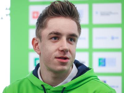 Jernej Slivnik po prvi vožnji veleslaloma na paraolimpijskih igrah deseti