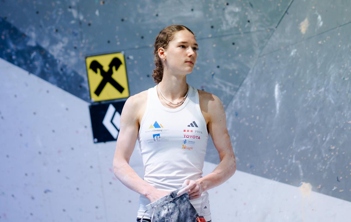 Jennifer Eucharia Buckley | Jennifer Buckley v finalu ni dobila priložnosti za plezanje. | Foto Lena Drapella/IFSC