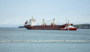 Na tovorni ladji v Luki Koper pretep dveh Ukrajincev