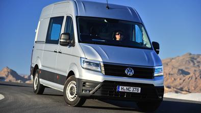 Volkswagen crafter – je to najboljši veliki dostavnik ta hip? #foto #video