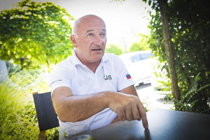 Bogdan Fink poudarja, da domači klubi kljub izjemnim uspehom Pogačarja, Rogliča in drugih slovenskih asov potrebujejo trdnejše temelje za prihodnost. | Foto: Ana Kovač