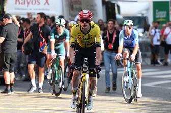 Jonas Vingegaard pokazal mišice, Traeen še rešil majico vodilnega