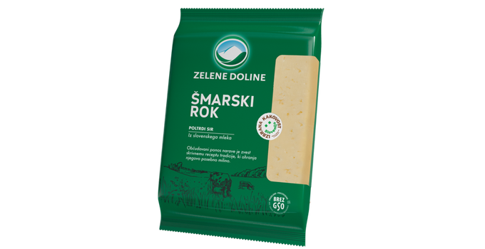 Sir Šmarski Rok je poltrdi polmastni sir, izdelan popolnoma po lastni recepturi in ima nizko vrednost maščobe. | Foto: 