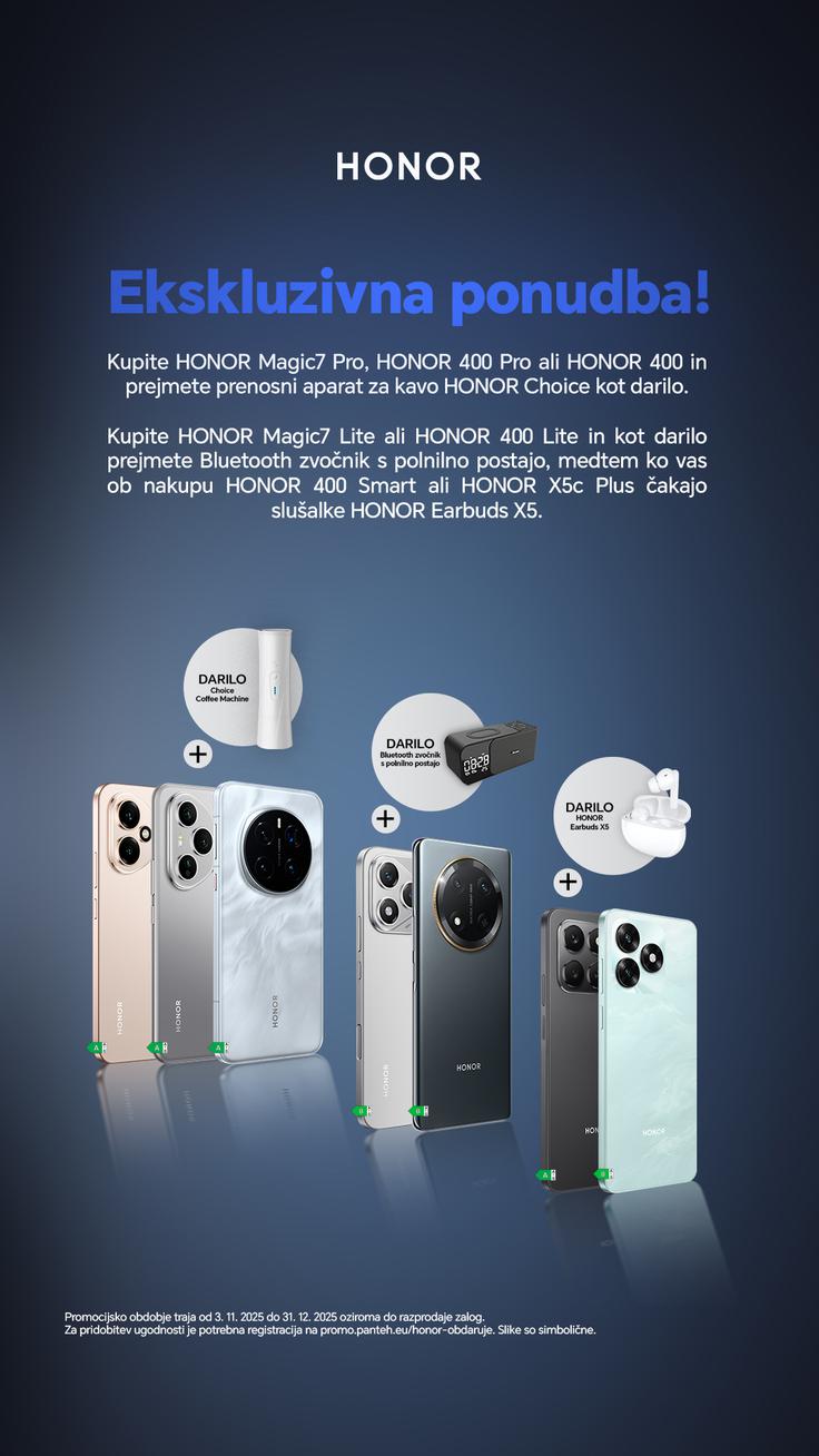 HONOR razveseljuje s posebno akcijo | Foto: HONOR