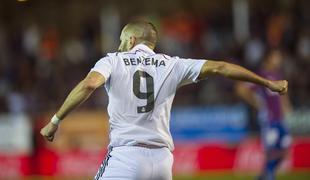Real doživlja šok za šokom: odpadel tudi Benzema