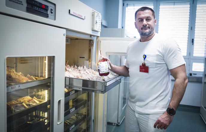 "Če zmanjka krvi, so posledice lahko katastrofalne"