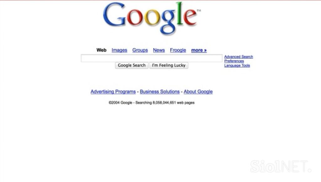 Google 2004