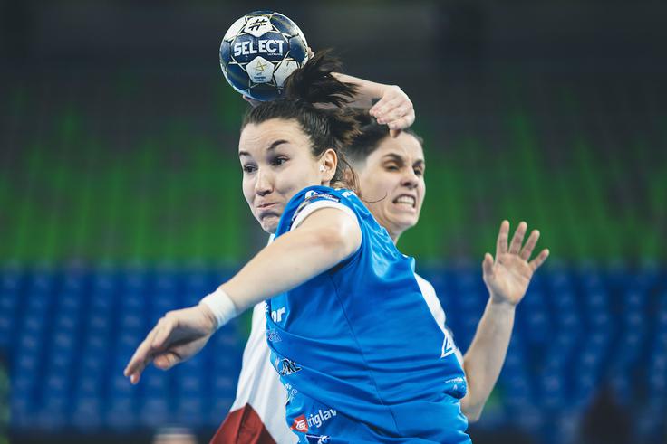 "Naša glavna naloga bo, da s preudarno igro v napadu preprečimo njihove nasprotne napade, v tem elementu so igralke Metza zares vrhunske in neusmiljene." | Foto: Grega Valančič/Sportida