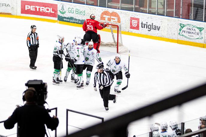 HDD Jesenice HK Olimpija, finale DP 2. tekma | Hokejisti Olimpije so v dvorani Podmežakla slavili z 2:1 in izenačili finalno serijo. | Foto Morgan Kristan/Sportida