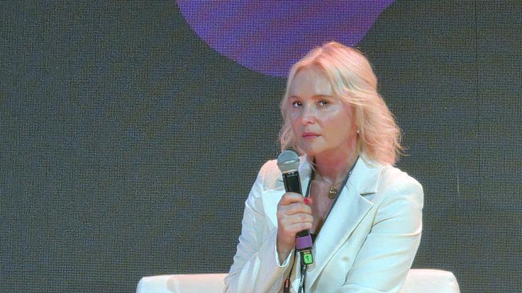 Članica uprave Telekoma Slovenije, odgovorna za tehnologijo, Vesna Prodnik na konferenci NTK 2025 | Foto: Srdjan Cvjetović