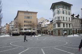 Kavarna Trmostovje, Prešernov trg