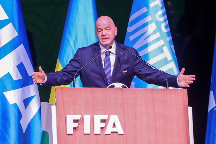 Infantino tretjič okronan za predsednika: Fifin denar je vaš denar